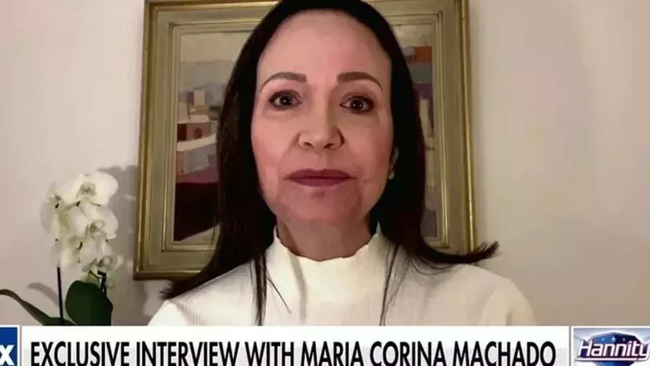 Corina Machado diz que quer 'dividir' Nobel da Paz com Trump
