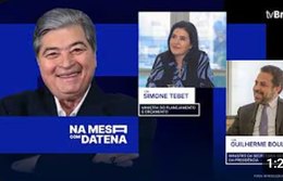Na Mesa com Datena | Simone Tebet e Guilherme Boulos