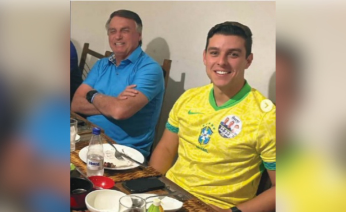 Caio Bebeto é grande admirador de Bolsonaro Caio Bebeto é grande admirador de Bolsonaro