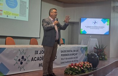 Presidente da Fapeal é palestrante convidado em aniversário do Hospital Universitário