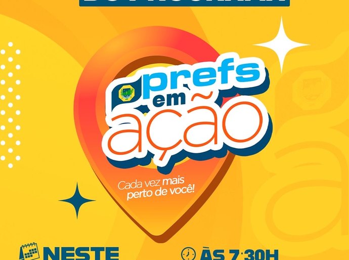 Prefs em Ação: com ações integradas em benefício da população, prefeitura de Santana do Mundaú lança novo projeto
