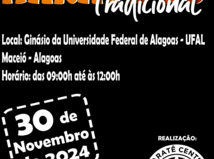 Acontece em novembro a Copa Open Interestadual de Karatê-dô Tradicional