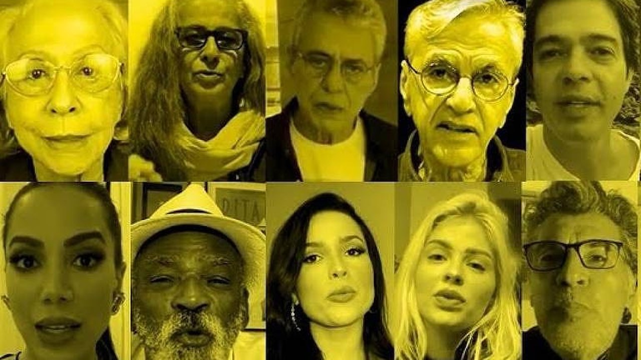 Em vídeo, Anitta, Caetano Veloso e Fernanda Montenegro leem carta pela democracia