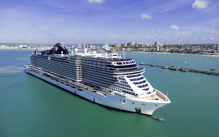 Primeiro navio da temporada de cruzeiros chega a Alagoas neste sábado