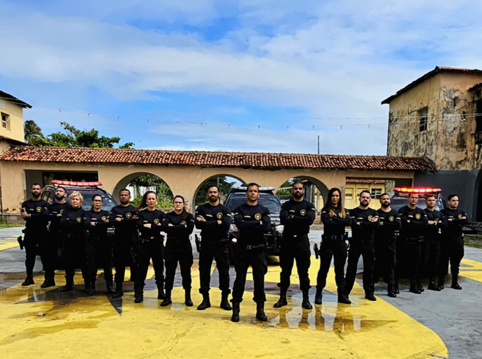 Agentes da Oplit participam de treinamento para aprimorar abordagens e incursões