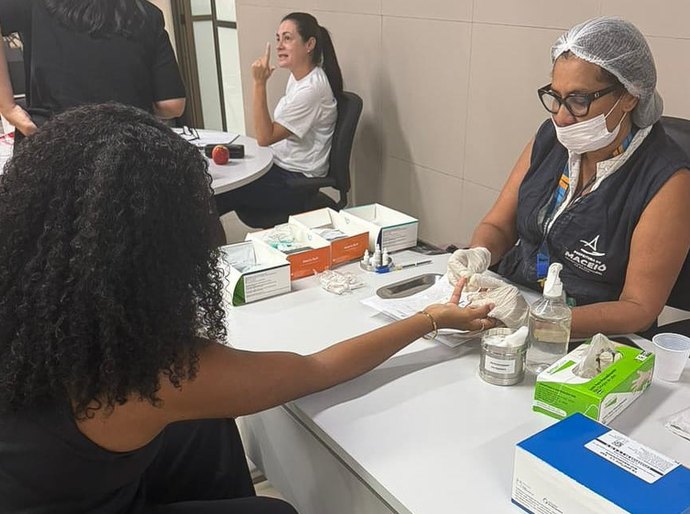 DASQV realiza mais de mil atendimentos em campanha de testes rápidos e vacinação