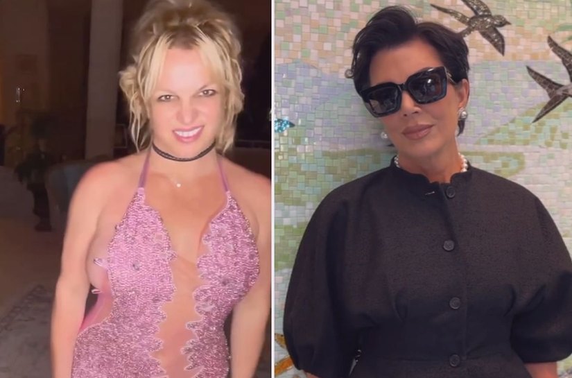 Britney Spears se declara a Kris Jenner