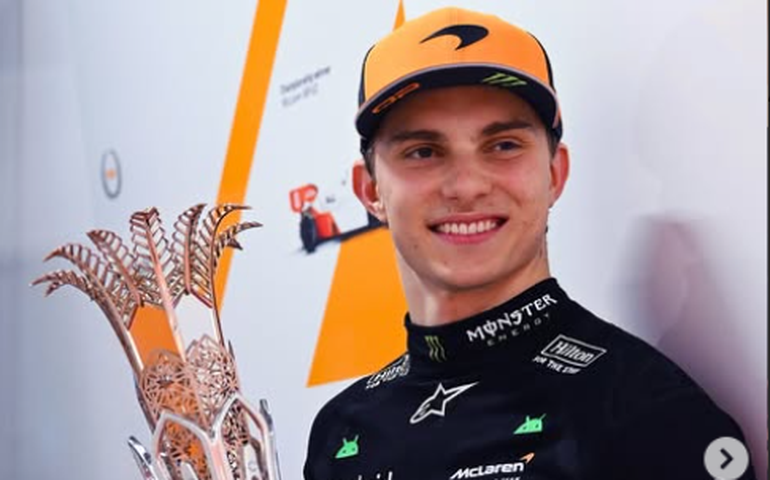 Piastri lidera 1º treino no GP de Miami marcado por bandeira vermelha; Bortoleto é 15º