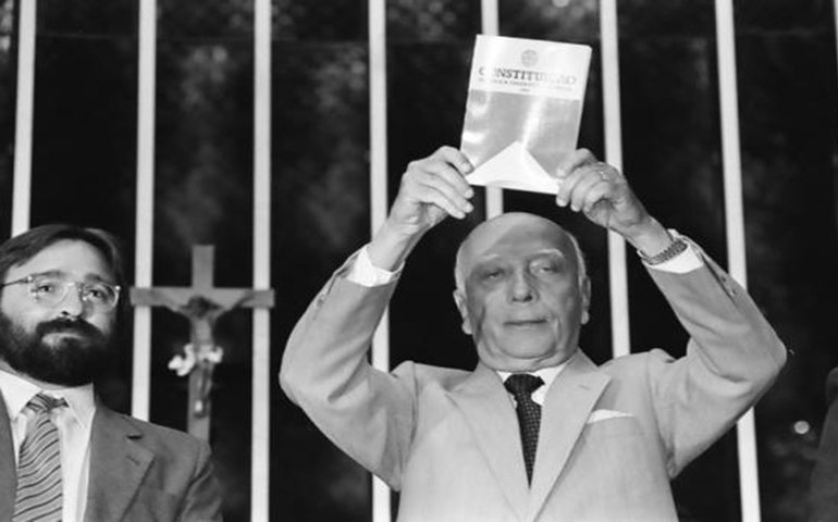 Temer pede inscrição do nome de Ulysses Guimarães no Livro dos Heróis da Pátria
