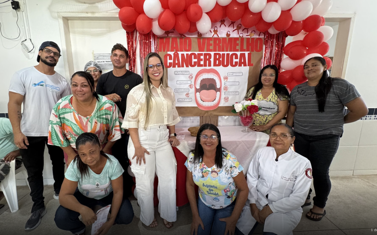 Secretaria de Saúde de Penedo realiza ação sobre o diagnóstico precoce do câncer de boca
