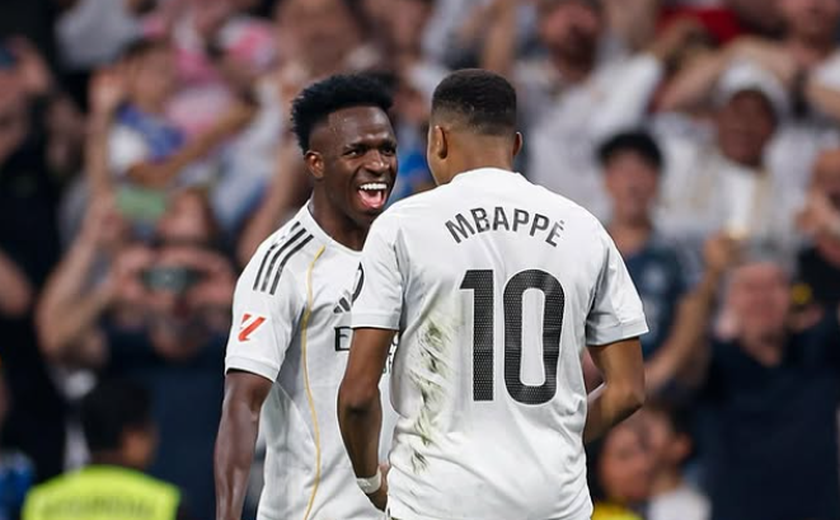 Mbappé 'destrava' retranca do Osasuna e Real Madrid vence em sua estreia na LaLiga