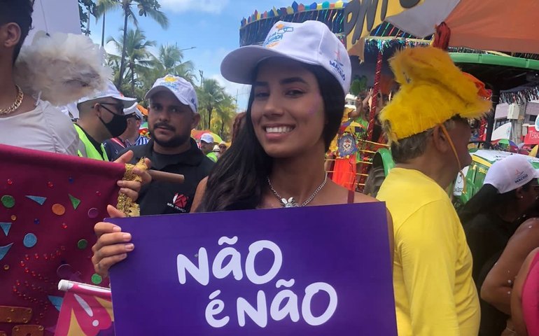 'Bloco Não é Não' chega à sua segunda edição em Maceió na ala feminina do Pinto da Madrugada
