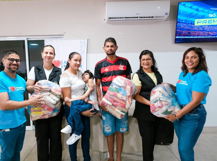 Associação Pestalozzi de Arapiraca recebe 1 tonelada de alimentos na 57ª doação do Alagoas Sem Fome