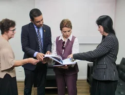 Juíza Ana Florinda apresenta dados do Cejusc Escolar à CGJAL 