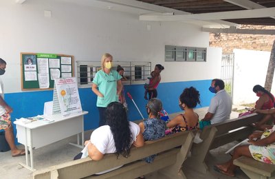 Ação do PAM Dique Estrada marca passagem do Dia Mundial de Luta contra a Aids