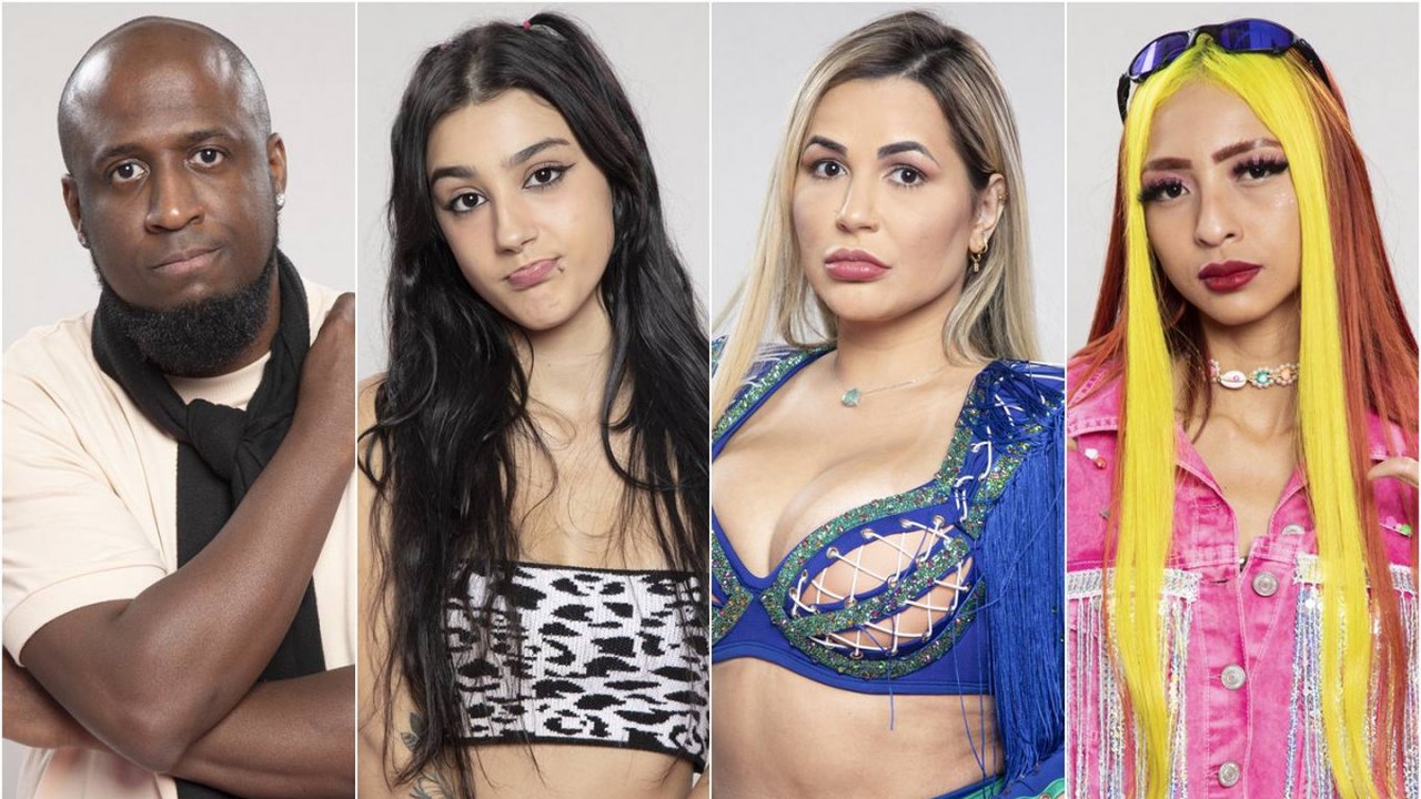 Em ‘A Fazenda’, André, Bia Miranda, Deolane e Ruivinha de Marte estão na 9ª roça