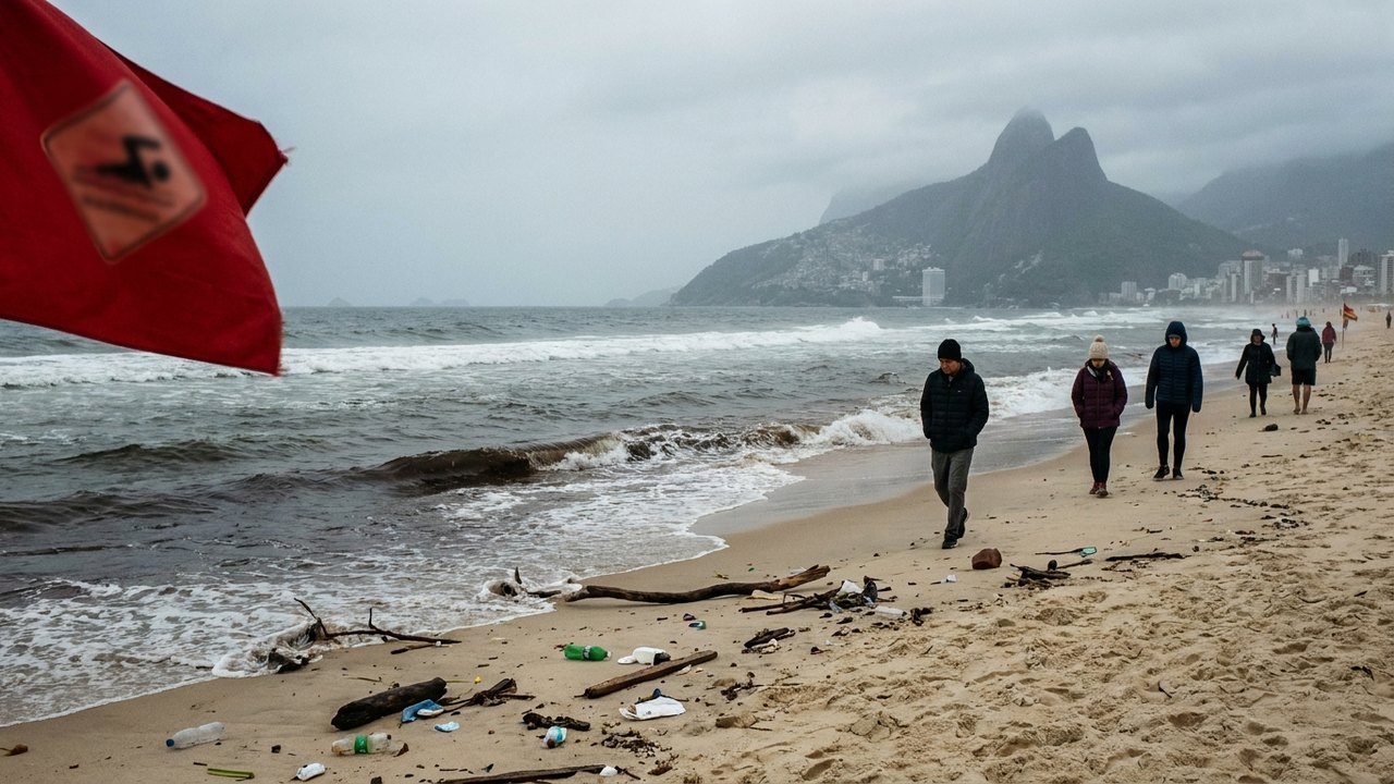Rio terá 11 praias impróprias para banho no fim de semana de início do inverno