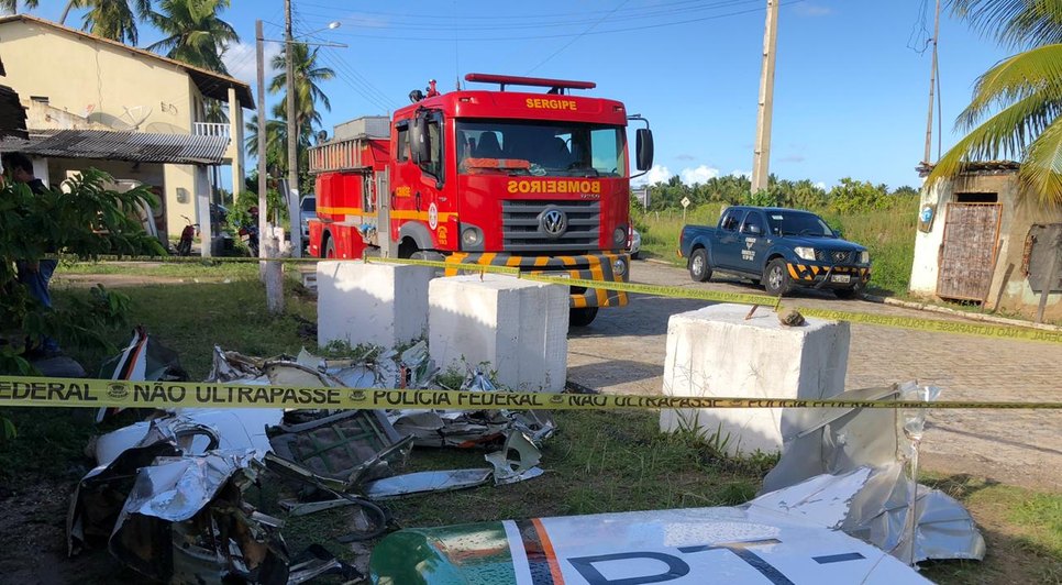 DESTROÇOS  / Foto: Leonardo Barreto/TV Atalaia