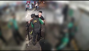 Itabaiana: imagens mostram momento que suspeito de agredir advogada chega em festa.jpg