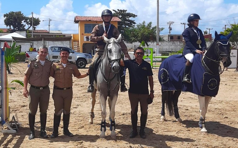 Militares do Regimento Montado da PM são destaques na 1ª etapa do Circuito Norte e Nordeste de Hipismo