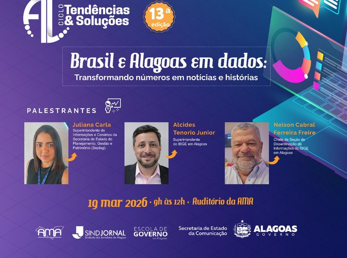 IBGE mostra como acessar dados oficiais durante evento voltado à imprensa e comunicadores