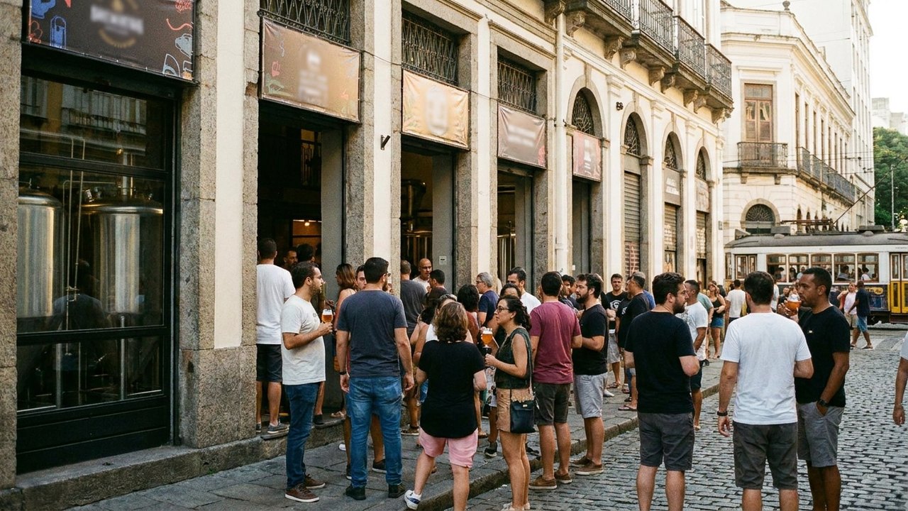 Polo Cervejeiro é inaugurado na Rua da Carioca com sete fábricas artesanais; veja onde ficam