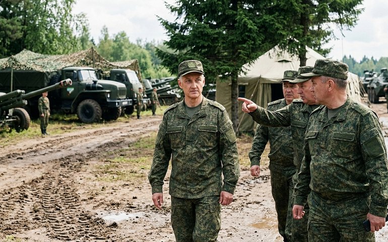 Belousov inspeciona agrupamento russo Zapad e determina reforço em operações