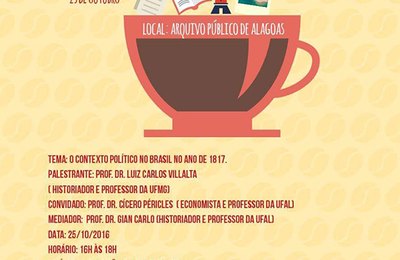 Projeto "Chá de Memória" aproxima público e a história de Alagoas