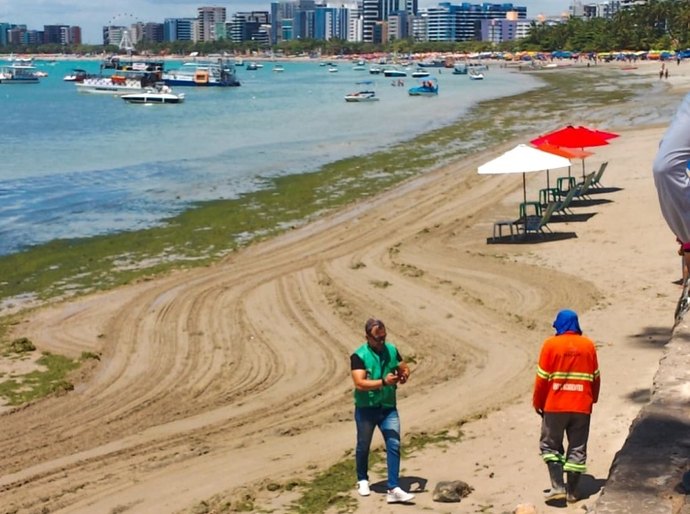 Vistoria técnica descarta lançamento de esgoto na orla da Pajuçara