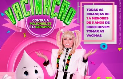 Parque Shopping será ponto de atendimento da Campanha Nacional de Vacinação Contra a Poliomielite e o Sarampo  