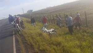 Acidente entre moto e caminhão deixa mulher gravemente ferida em Sergipe