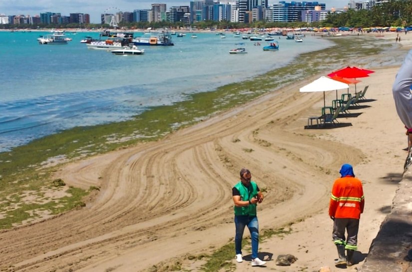 Vistoria técnica descarta lançamento de esgoto na orla da Pajuçara