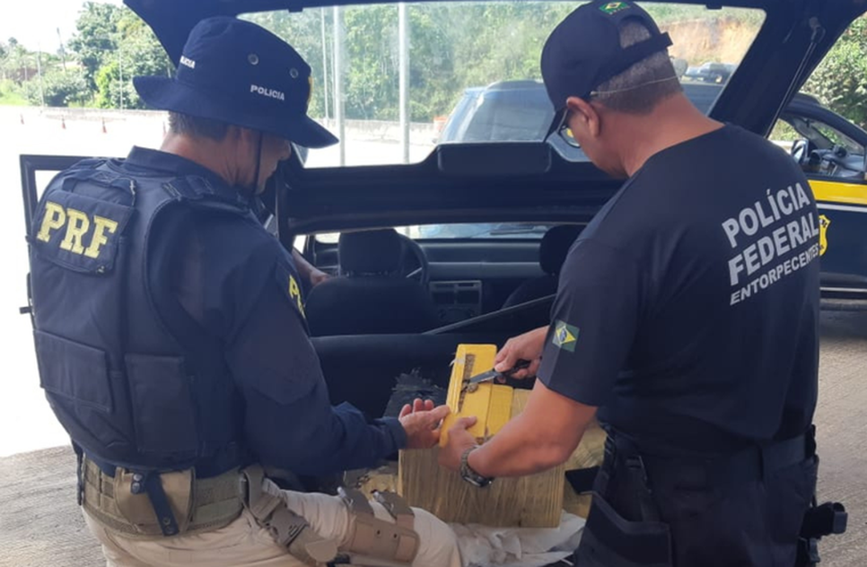 Cerca de 100 kg de maconha paraguaia são apreendidos em Sergipe