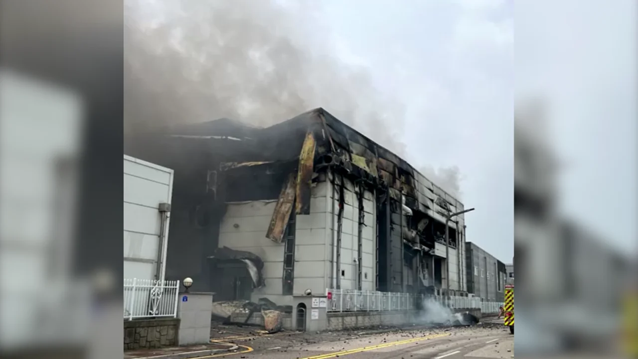 Incêndio em uma fábrica de baterias de lítio deixa pelo menos 16 mortos na Coreia do Sul