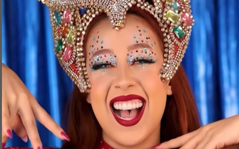 Após sucesso com trend de make indiana, influenciadora lança vídeo pedindo ajuda para o Rio Grande do Sul