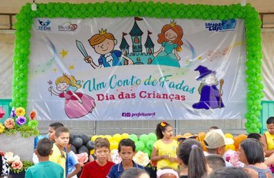 São Jose da Laje: Pelo sexto ano consecutivo município promove festa do Dia das Crianças e leva à praça de eventos cerca de cinco mil pessoas