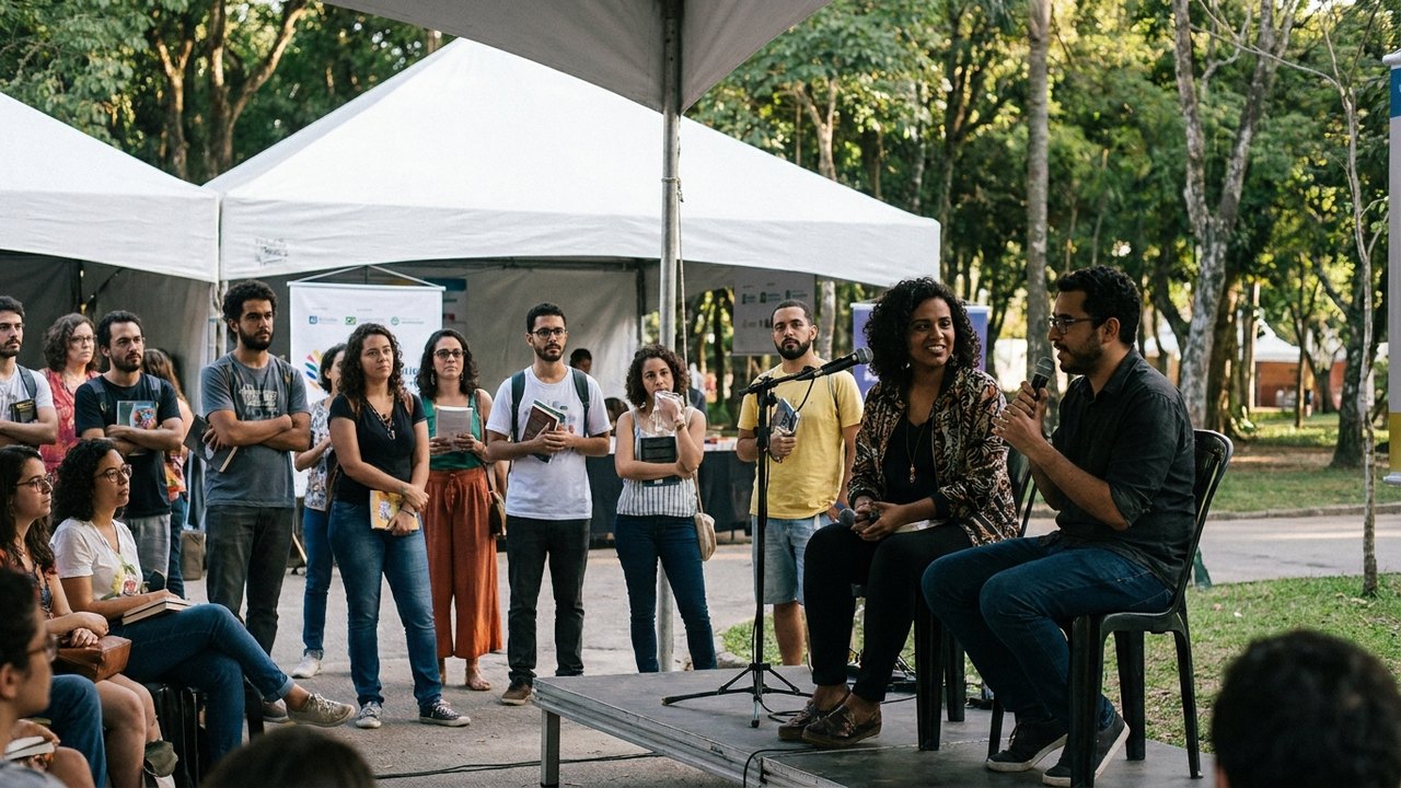 Os irmãos Luana Xavier e Ernesto Xavier são atrações da Feira Literária do Oeste do Rio