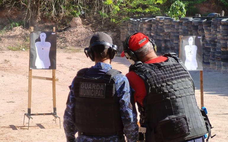 Semsc dá início à Instrução de Armamento e Tiro com 224 agentes da Guarda Municipal