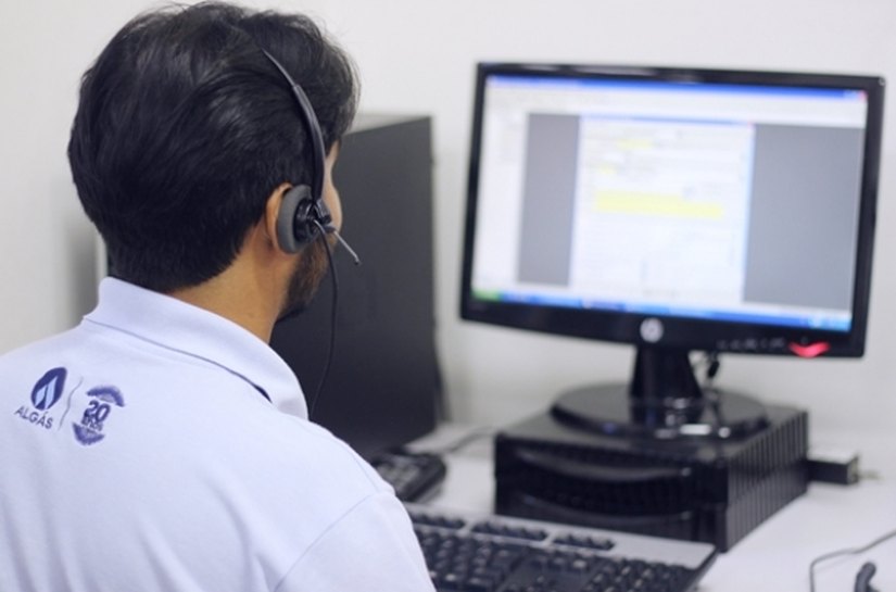 Algás registra índices positivos no atendimento ao cliente em 2016