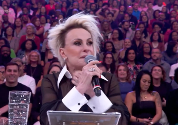Ana Maria Braga chora ao ver Tati Machado na 'Dança dos Famosos': 'Acompanho desde o 1º dia'