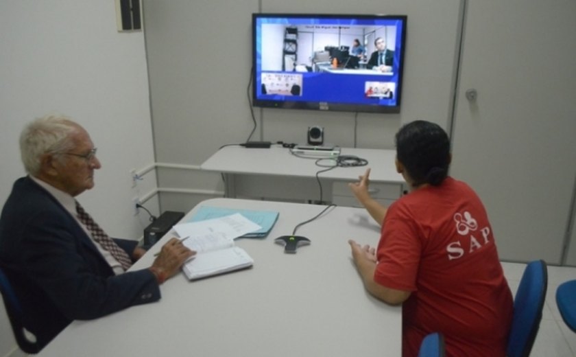 Audiências telepresenciais fortalecem a justiça em Alagoas
