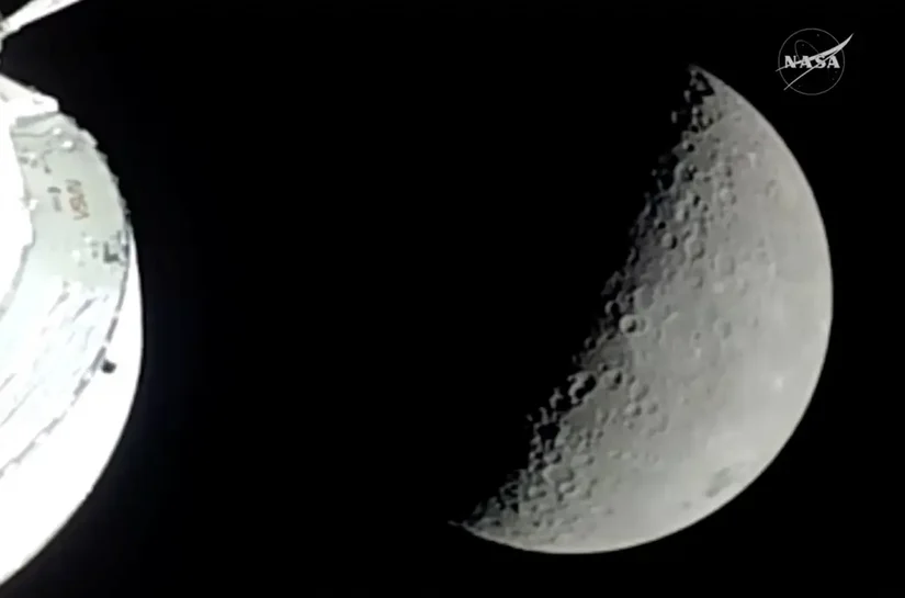 Missão lunar Artemis 2 bate recorde de distância da Terra