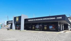 Suspeito foi encaminhado ao Complexo de Delegacias Especializadas (CODE)