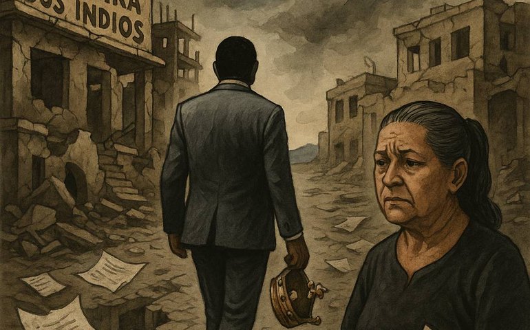 E o imperador foi embora