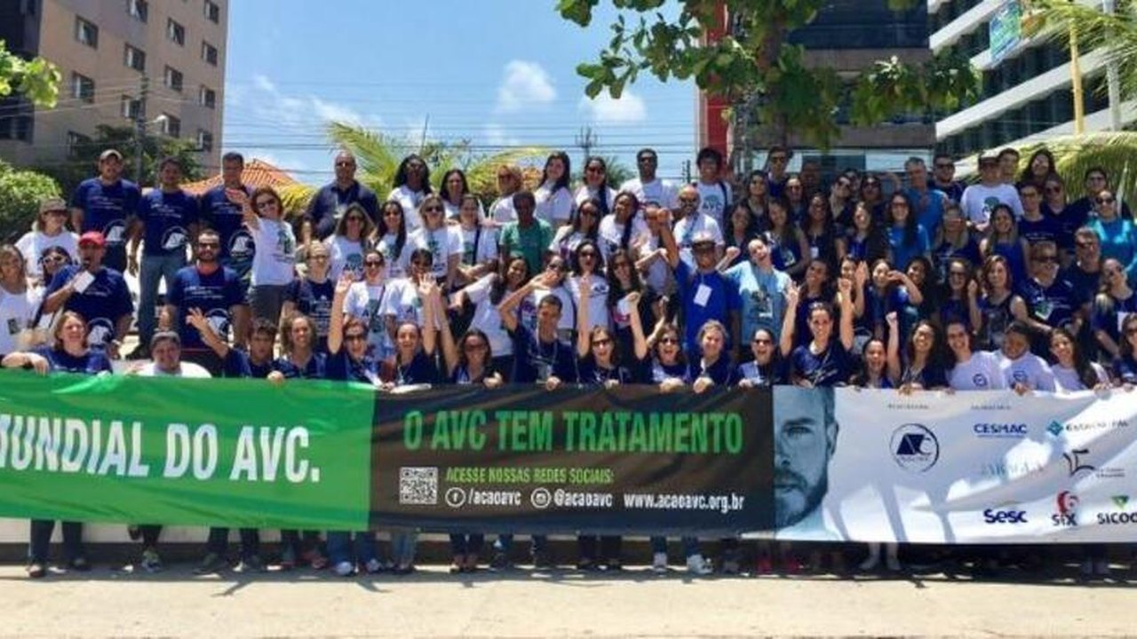 XIII Campanha AÇÃO AVC – Dia Mundial do AVC realiza evento na Rua Fechada, em Maceió, neste domingo (23)