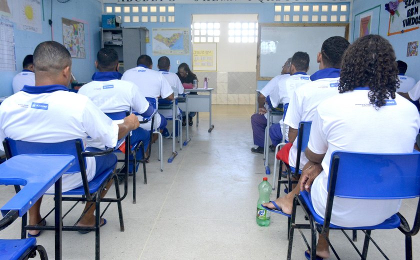 Encceja: cresce mais de 350% nº de reeducandos aprovados em Alagoas