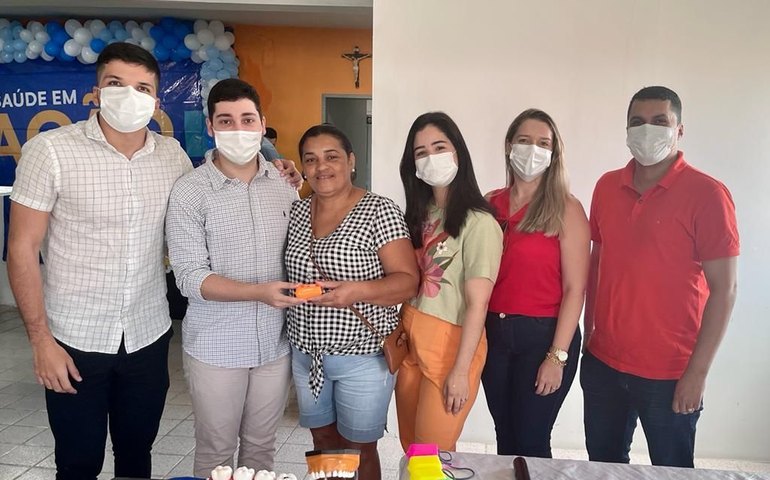 Prefeitura de Traipu realiza entrega de próteses dentárias