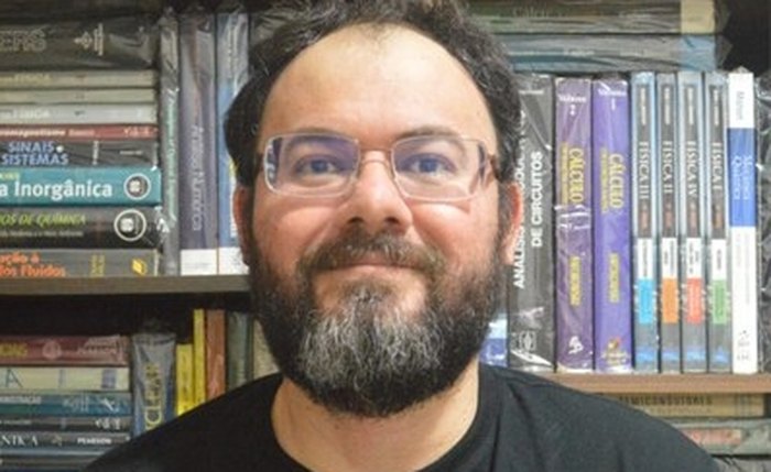 Kleber Saldanha, doutorando do curso de Ensino da Rede Nordeste de Ensino
