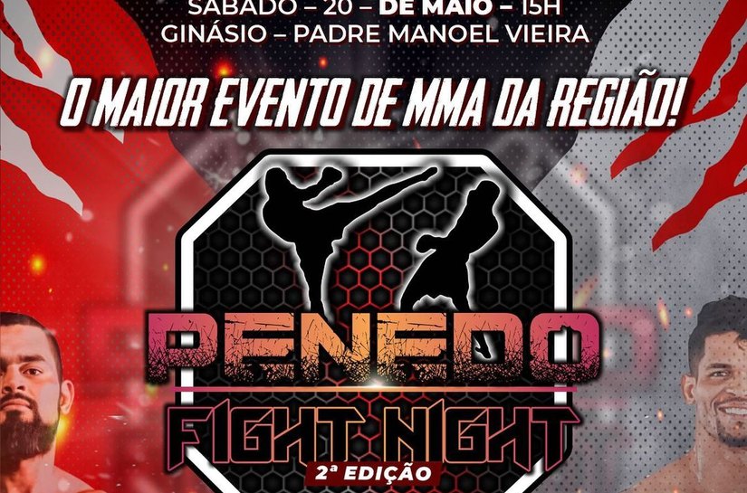 Prefeitura de Penedo apoia maior evento de MMA da região no próximo sábado, 20