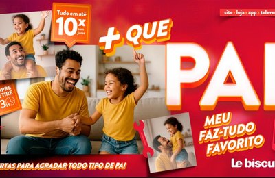 Dia dos Pais movimenta o varejo: Le biscuit projeta crescimento de dois dígitos com campanha focada em conexão familiar